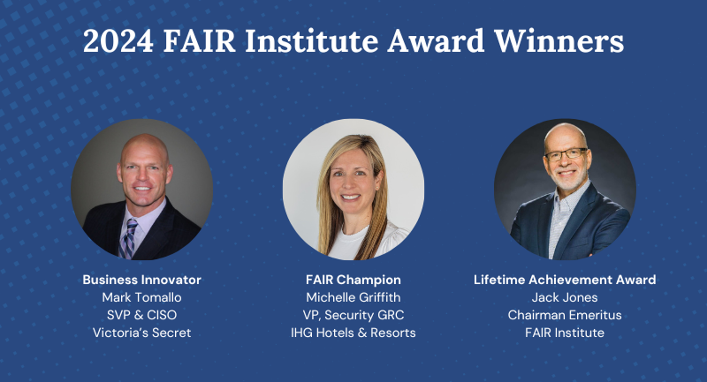 2024 FAIR Institute Award Winners_Infographic - Featured