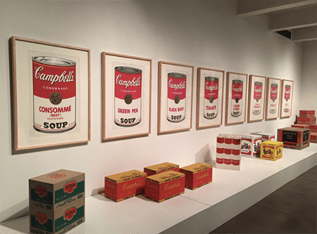 FAIR Conference 2018 Warhol Museum Soup Cans