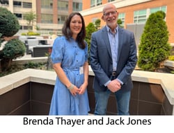 FAIR Institute Breakfast 2023 - Brenda Thayer and Jack Jones