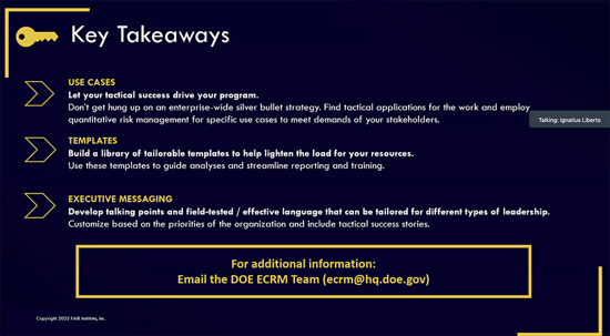 FAIRCON22 - DOE Key Takeaways-1