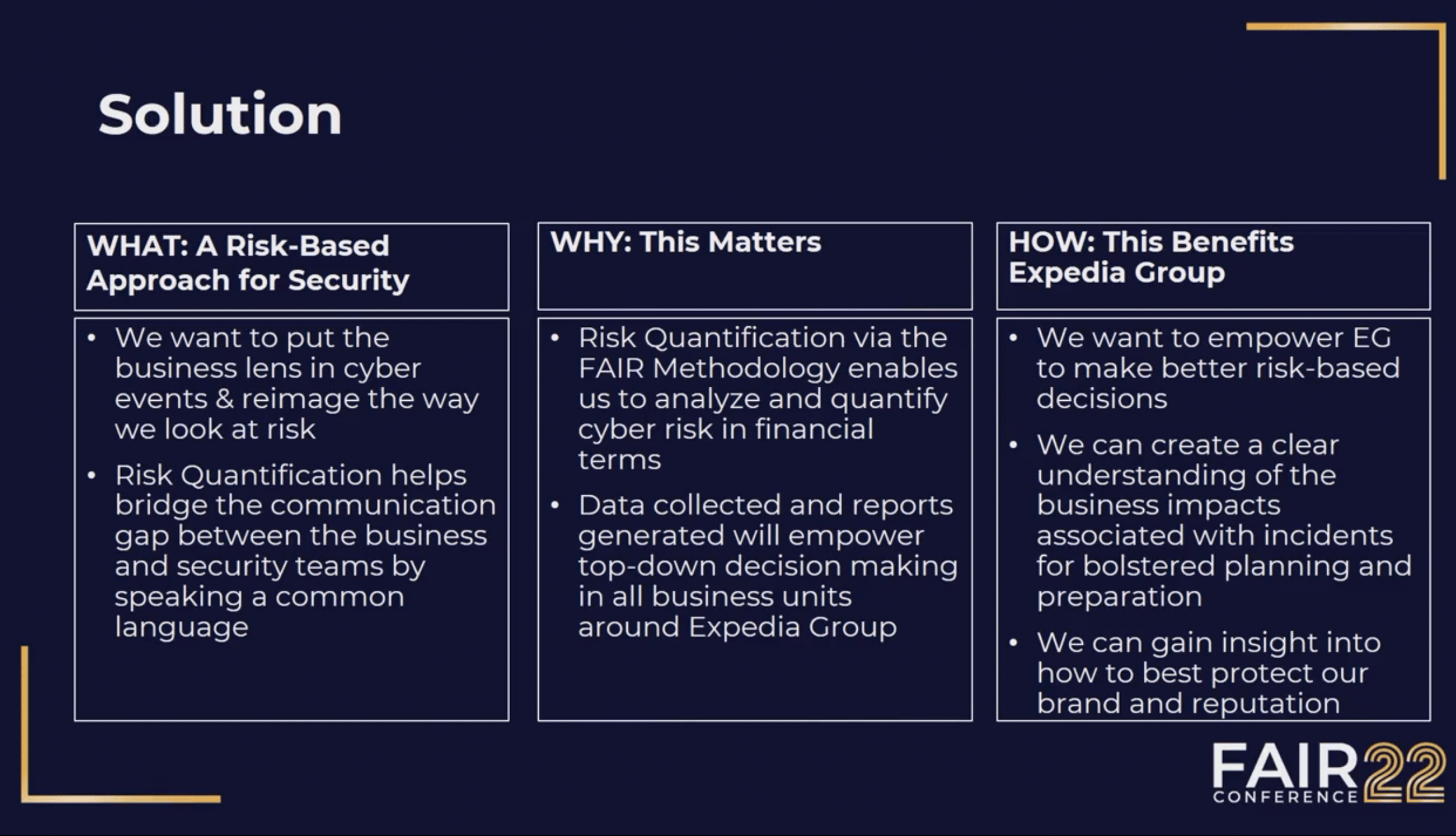 Video: Expedia Group’s Journey to FAIR Cyber Risk Quantification