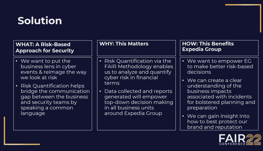 FAIRCON22 - Expedia IBM Talking Points for FAIR 