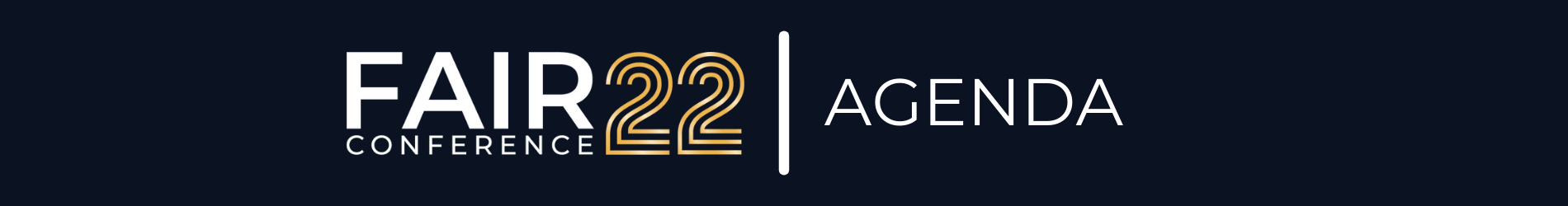FAIRCON22 Agenda