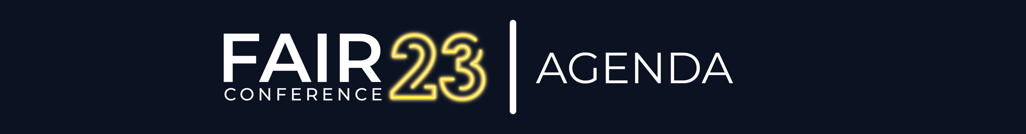 FAIRCON23 Agenda Header