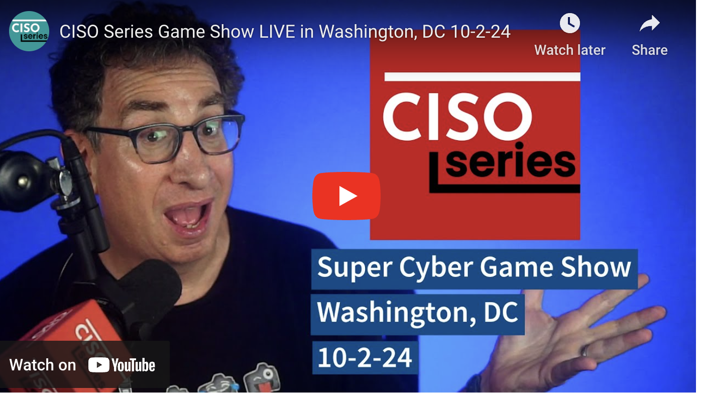 FAIRCON24 - David Sparks - CISO Series