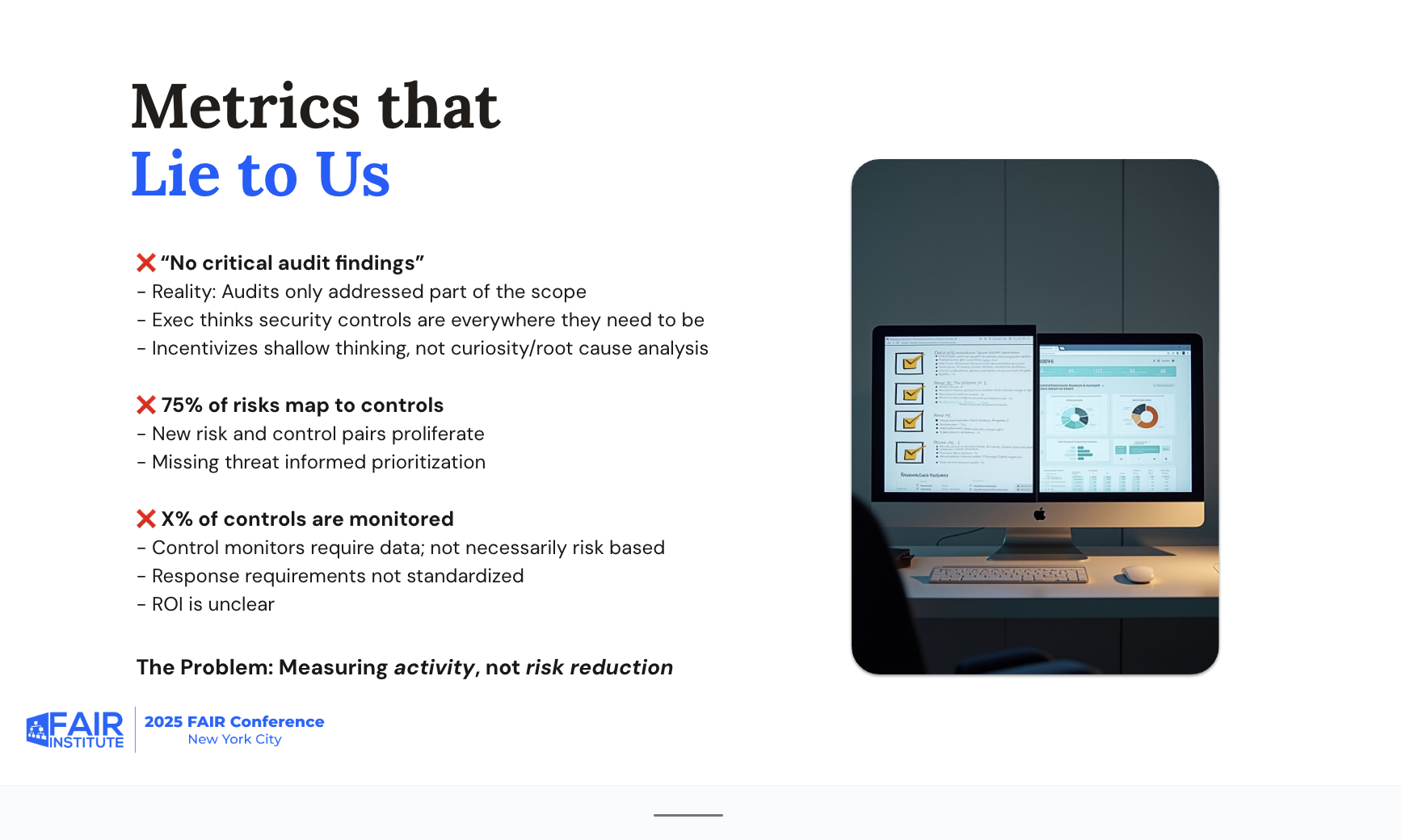 FAIRCON25 Videos - Metrics that Lie