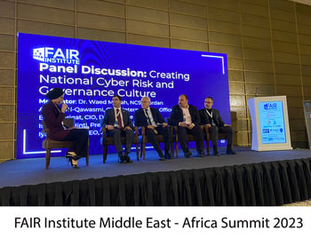 Middle East Summit 2022 - FAIR Institute - Panel Discussion 2 