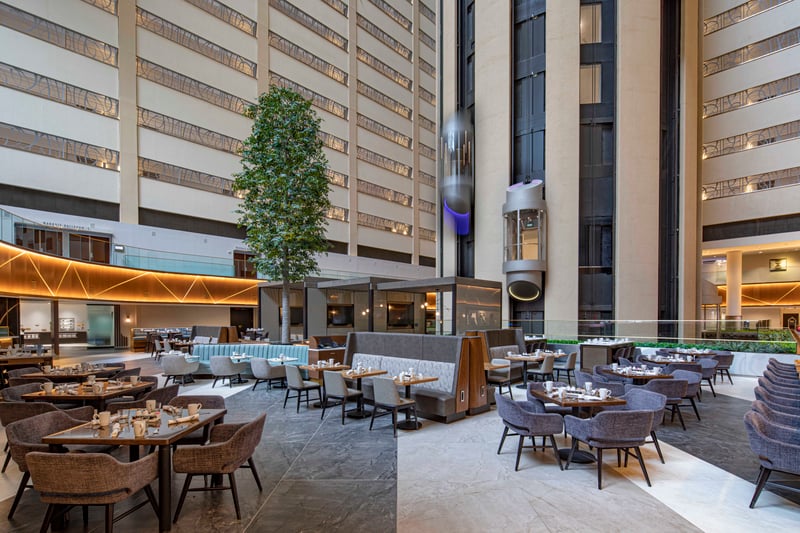Revel and Rye atrium