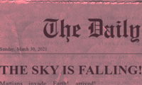 The Sky Is Falling - Red