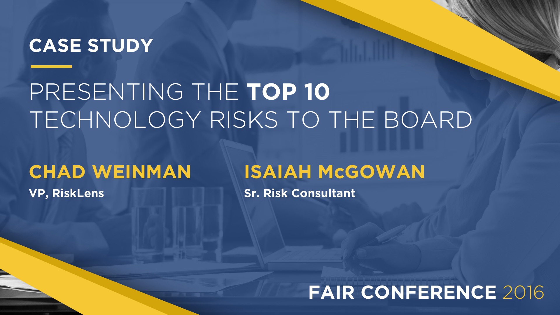 Video Now Available: Presenting The Top 10 Risks To The Board