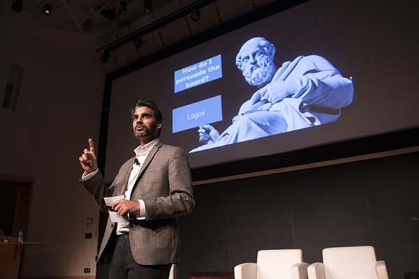 Omar Khawaja, Field CISO, Databricks and FAIR Institute Board Member, speaks at the annual FAIR Conference. 