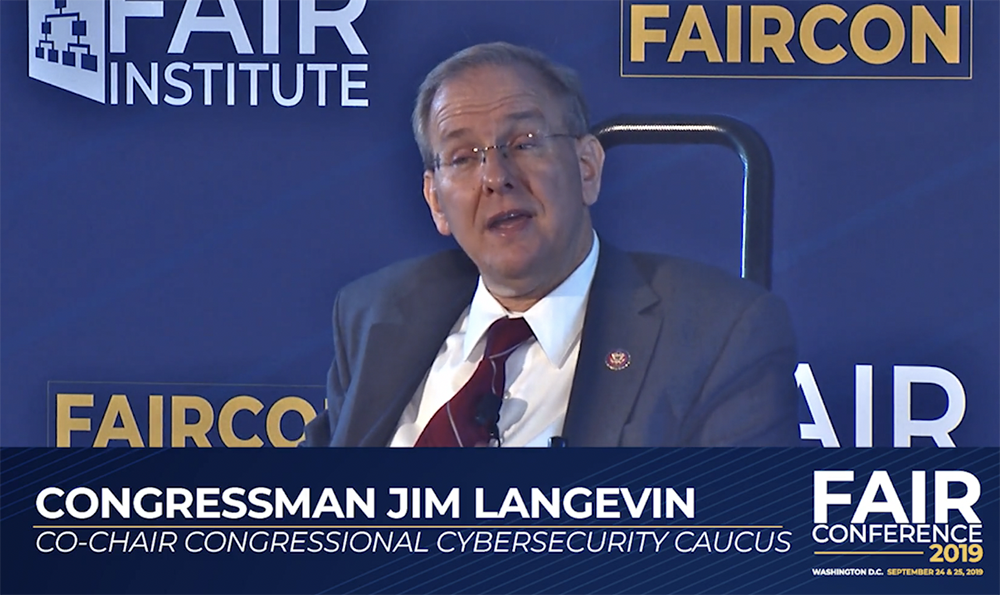 A pioneer of cybersecurity legislation and oversight in Congress and an advocate for FAIR™