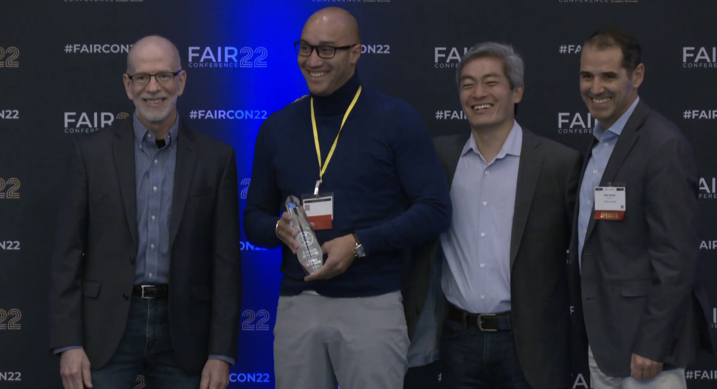 Cedric De Carvalho Wins FAIR Award at 2022 FAIR Conference