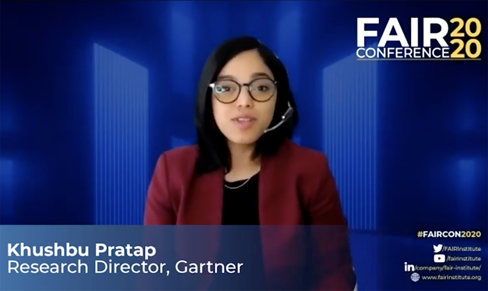 Gartner’s Khushbu Pratap on the Drivers for Cyber Risk Management and Digital Transformation (FAIRCON2020 Video)